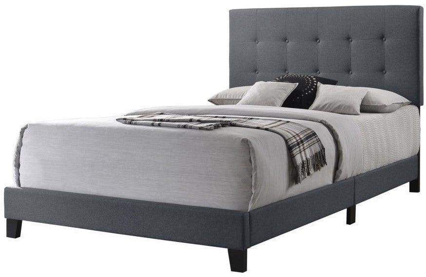 SAMUEL Dark Gray Bed