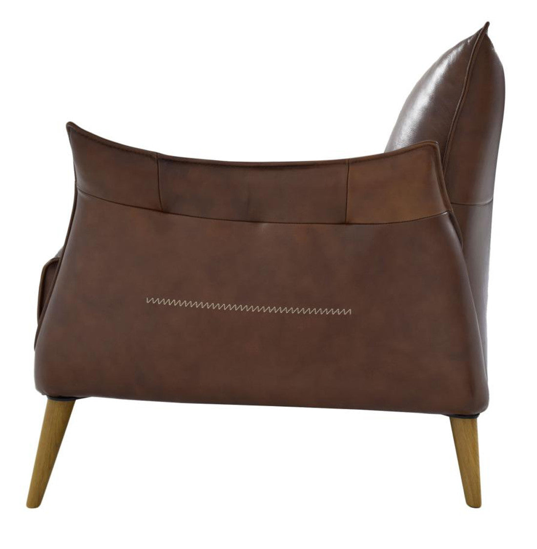 Savannah Light Brown Top Grain Leather Sofa
