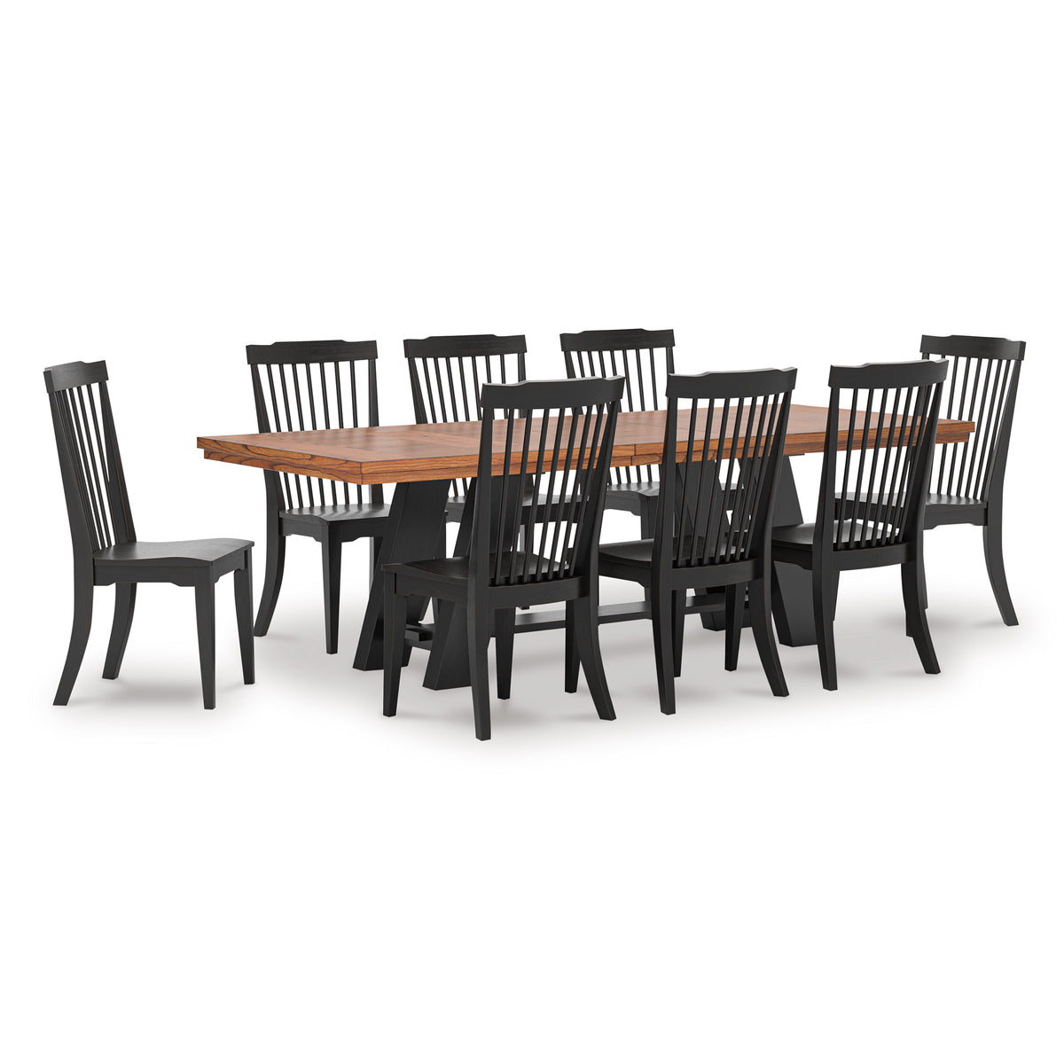 Truman Dining Table and 8 Chairs