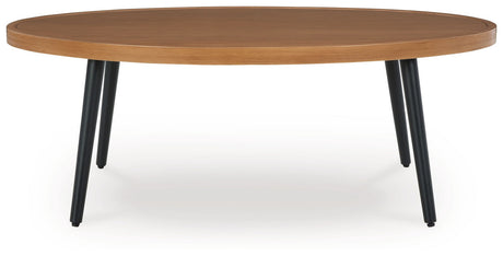 Horizon Hall - Cocktail Table - Two-tone Brown