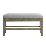 Grayson - Counter Bench - Gray / Light Brown