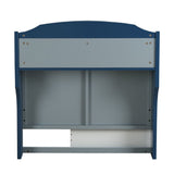 Neptune II - Twin Bed - Gray / Navy