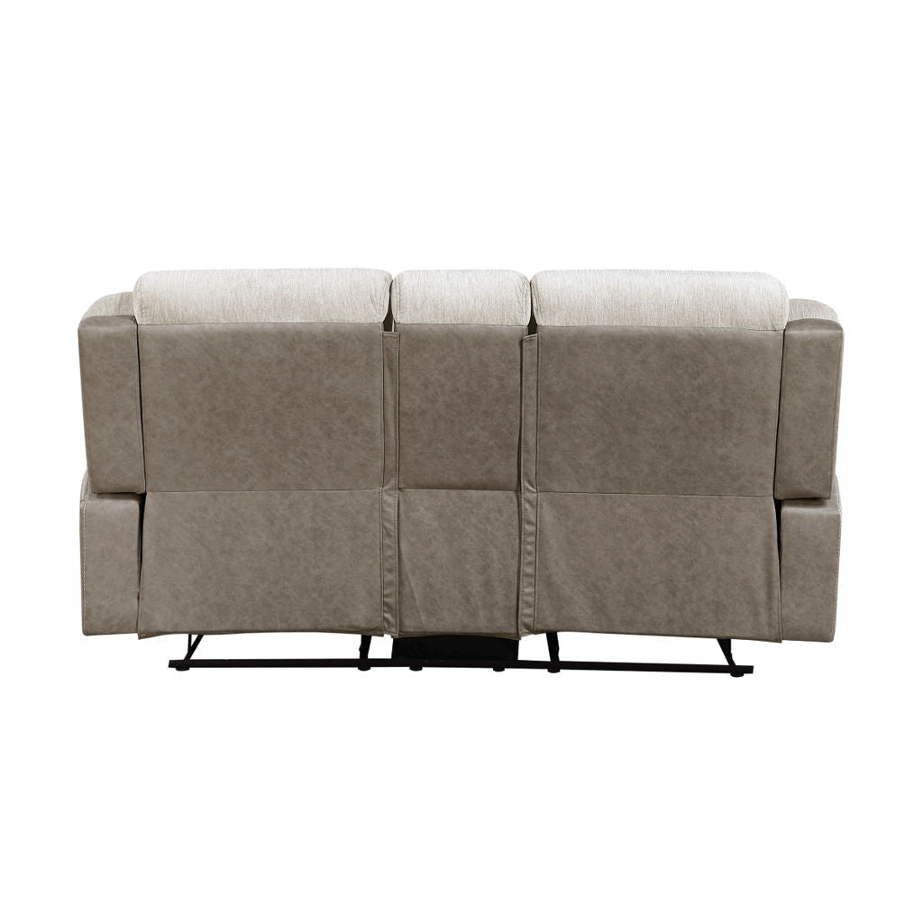 Harriette - Double Reclining Loveseat With Center Console
