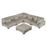 Traverse - Sectional With Ottoman