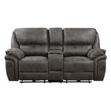 Proctor - Double Reclining Loveseat With Center Console