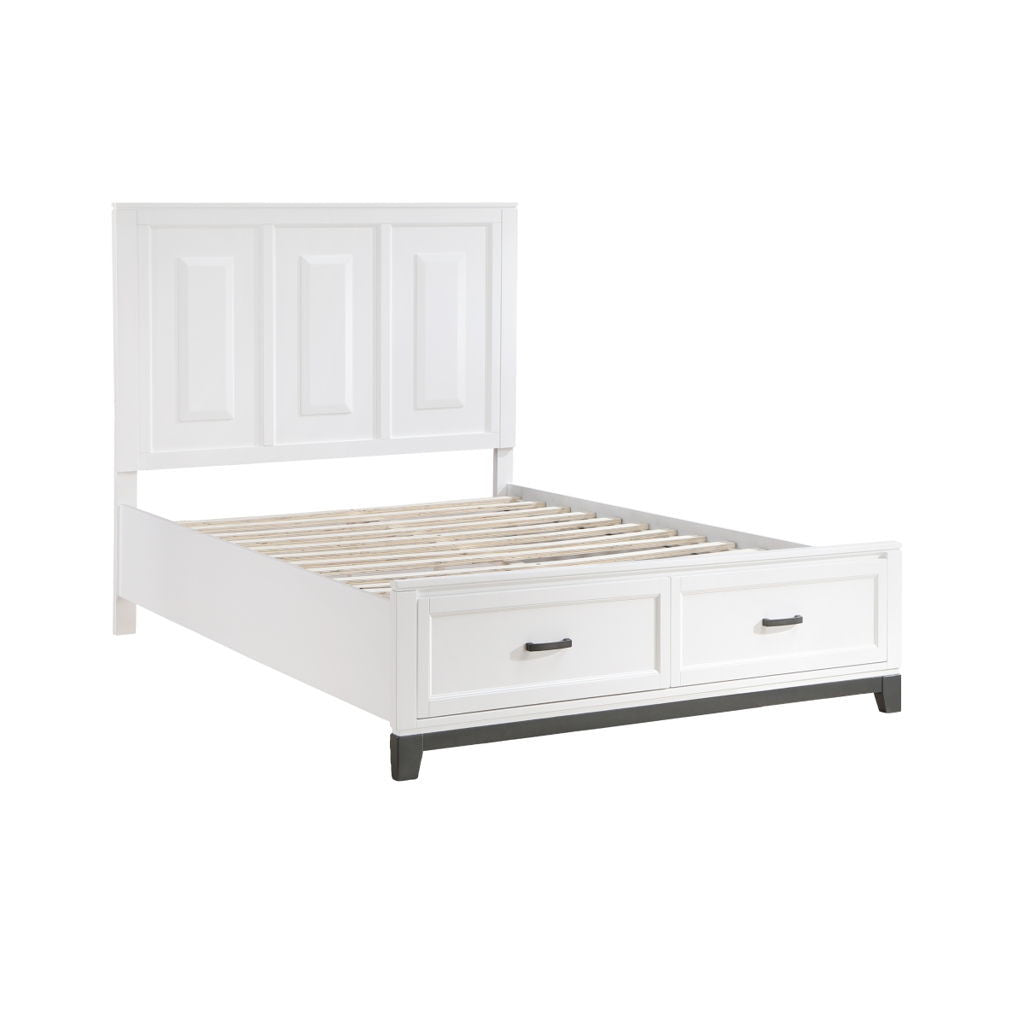 Garretson - Platform Bed With Footboard Storage