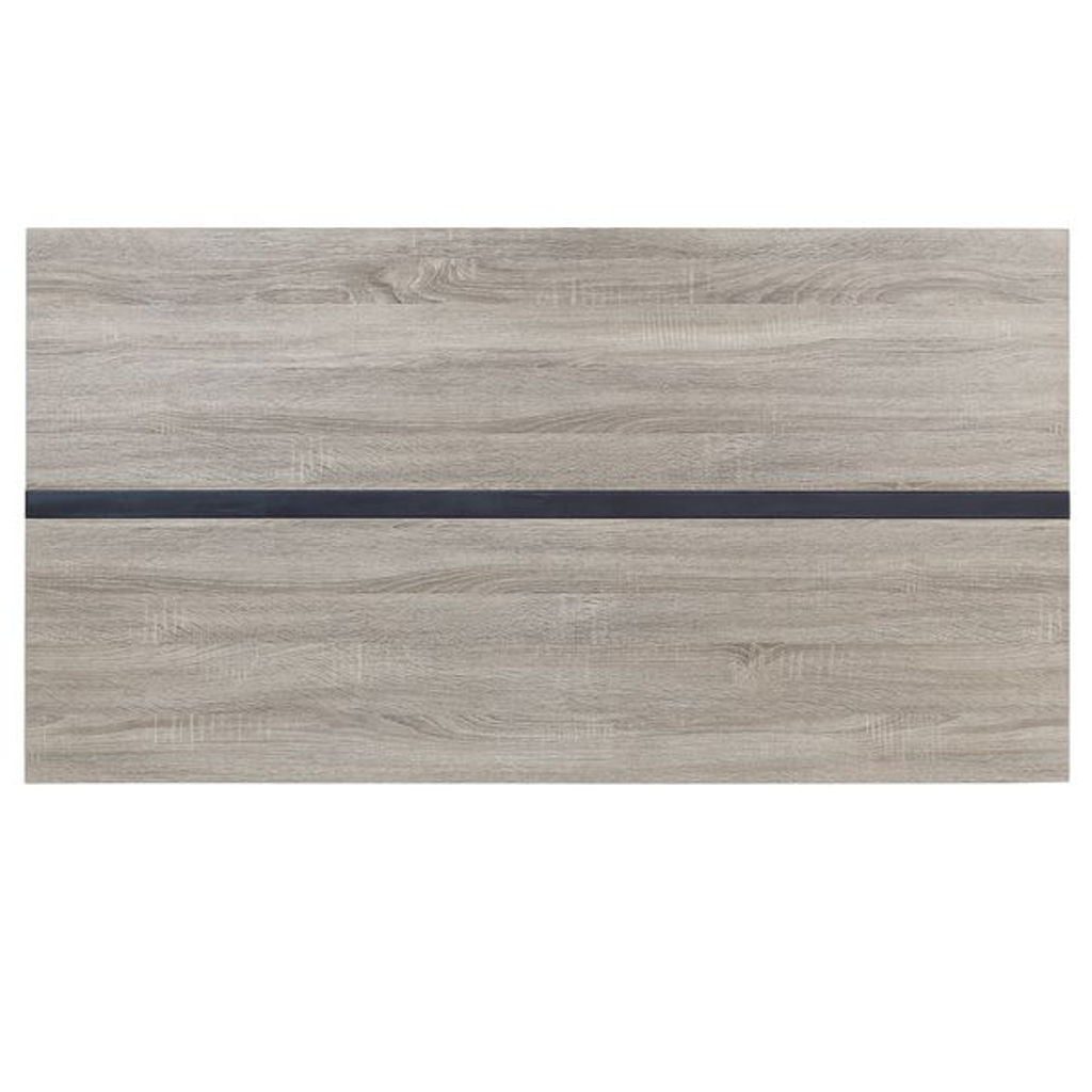 Patwin - Dining Table - Gray Oak & Black