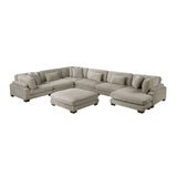 Traverse - Sectional With Ottoman