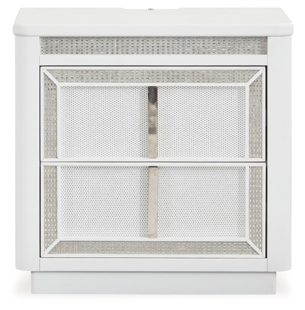 Chalanna - Two Drawer Night Stand - White