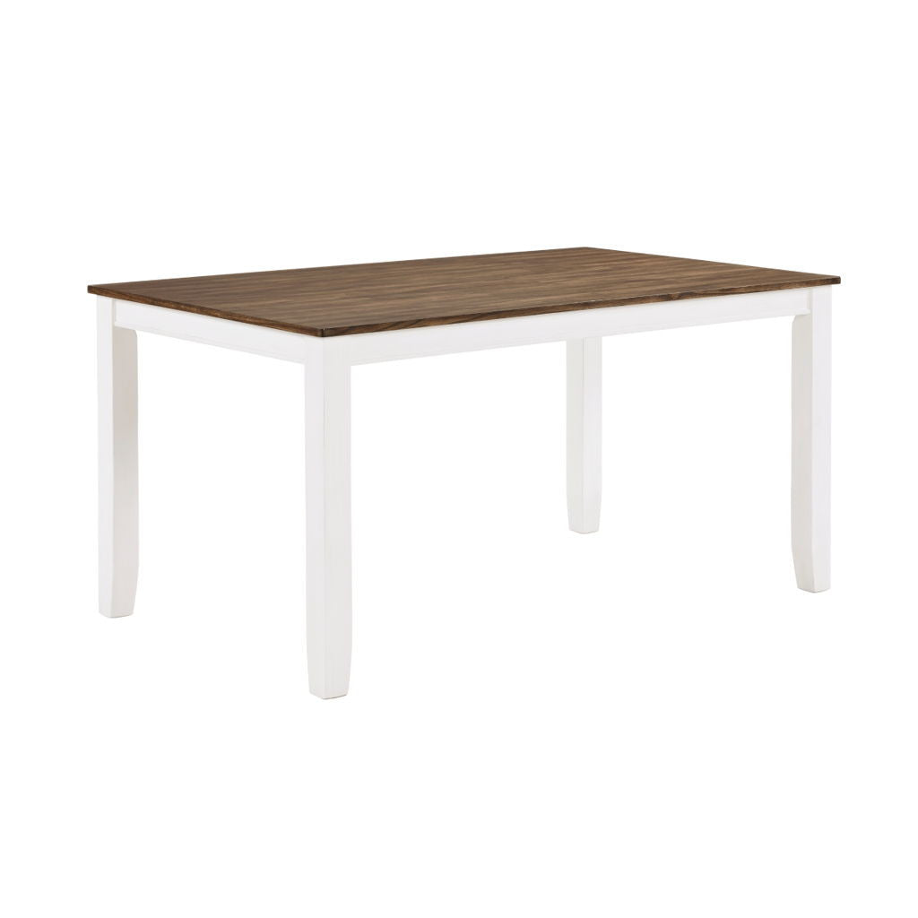 Dobson - 7 Piece Dinette Set - White / Cherry