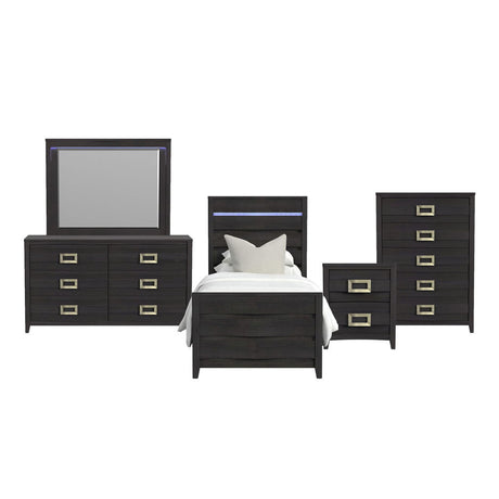 Tobias - Bedroom Set With LED