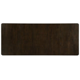 Carena - Dining Table With Leaf - White & Brown
