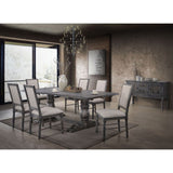 Leventis - 30" Dining Table - Weathered Gray