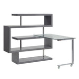 Buck II - Writing Desk With Bookshelf