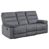 Cozy - Manual Recliner Sofa - Gray