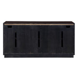 Geranio - Console Cabinet - Metallic Silver & Walnut