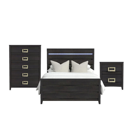 Tobias - Bedroom Set With LED
