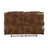 Ellicott - Double Reclining Loveseat - Brown