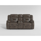Madrona Hill - Double Reclining Loveseat With Center Console