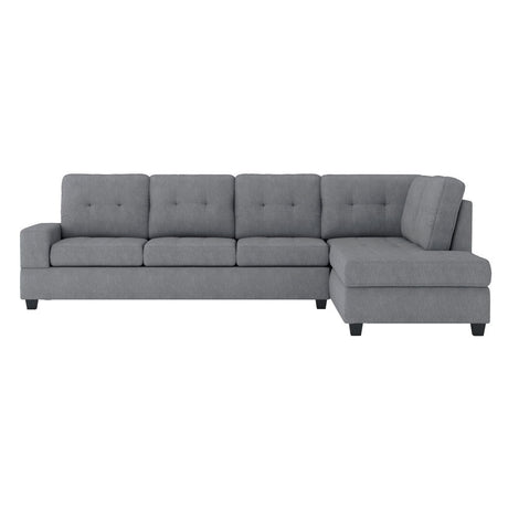 Maston - 2 Piece Reversible Sectional With Drop-Down Cup Holders