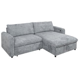 Finn - 2 Piece Sectional (LAF Sofa/Chaise) - Gray
