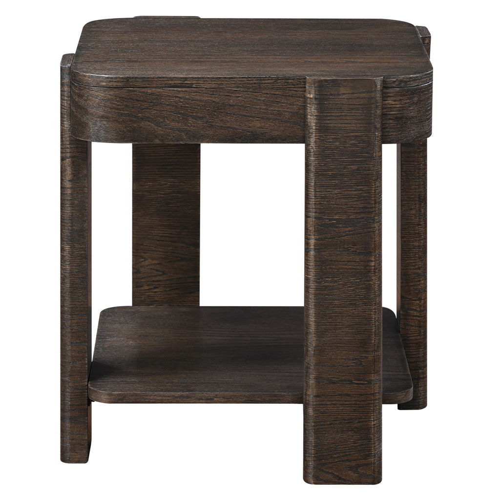 Salina - Square 3 Piece Occasional Set - Espresso