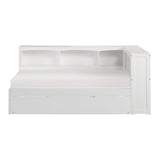 Galen - Bookcase Corner Bed