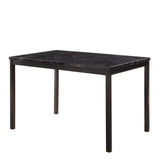 Tempe - Dining Table, Faux Marble Top