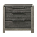 Jehoram - 3 Drawer Nightstand For Bedroom