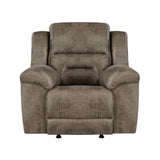 Hazen - Rocker Reclining Chair - Brown