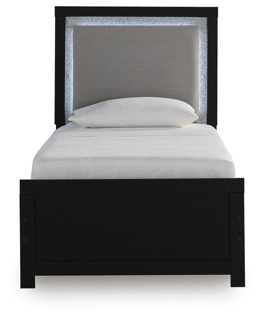 Maeling - Upholstered Panel Bed