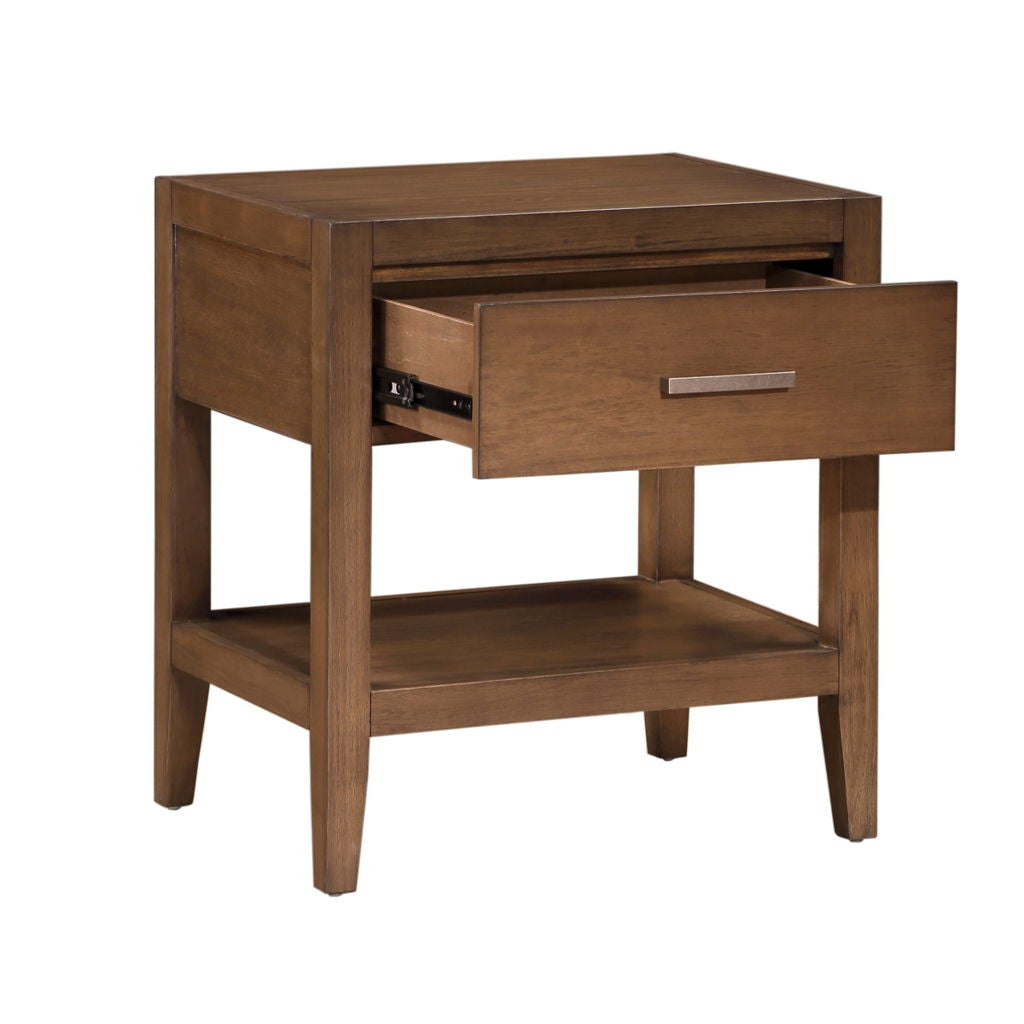 Evans - Nightstand - Brown