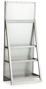 Evesen - Floor Standing Mirror With Storage - Champagne