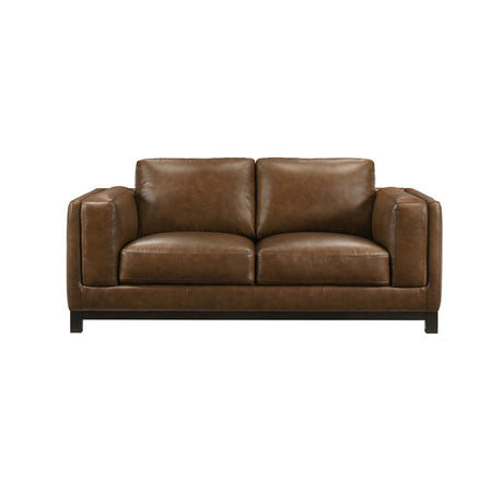 Sayer - Loveseat - Brown