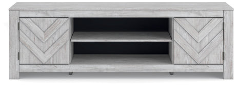 Cayboni - LG TV Stand With Fireplace Option