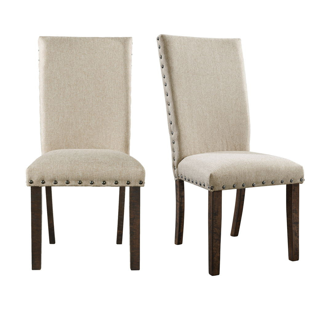 Jax - Upholstered Side Chair (Set of 2) - Cream