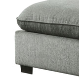Deville - Modular Ottoman - Nova Gray