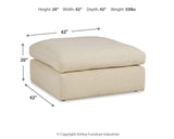 Elyza - Oversized Ottoman