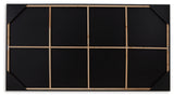 Delstone - Wall Art - Black / White