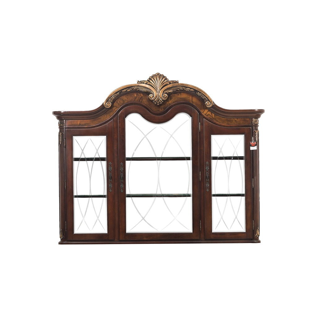 Deryn Park - Hutch With LED Light - Cherry