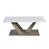 Greta - 2 Piece Occasional Table Set (Coffee Table And End Table) - Gray