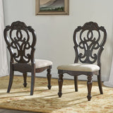 Royale - Side Chair - Dark Brown