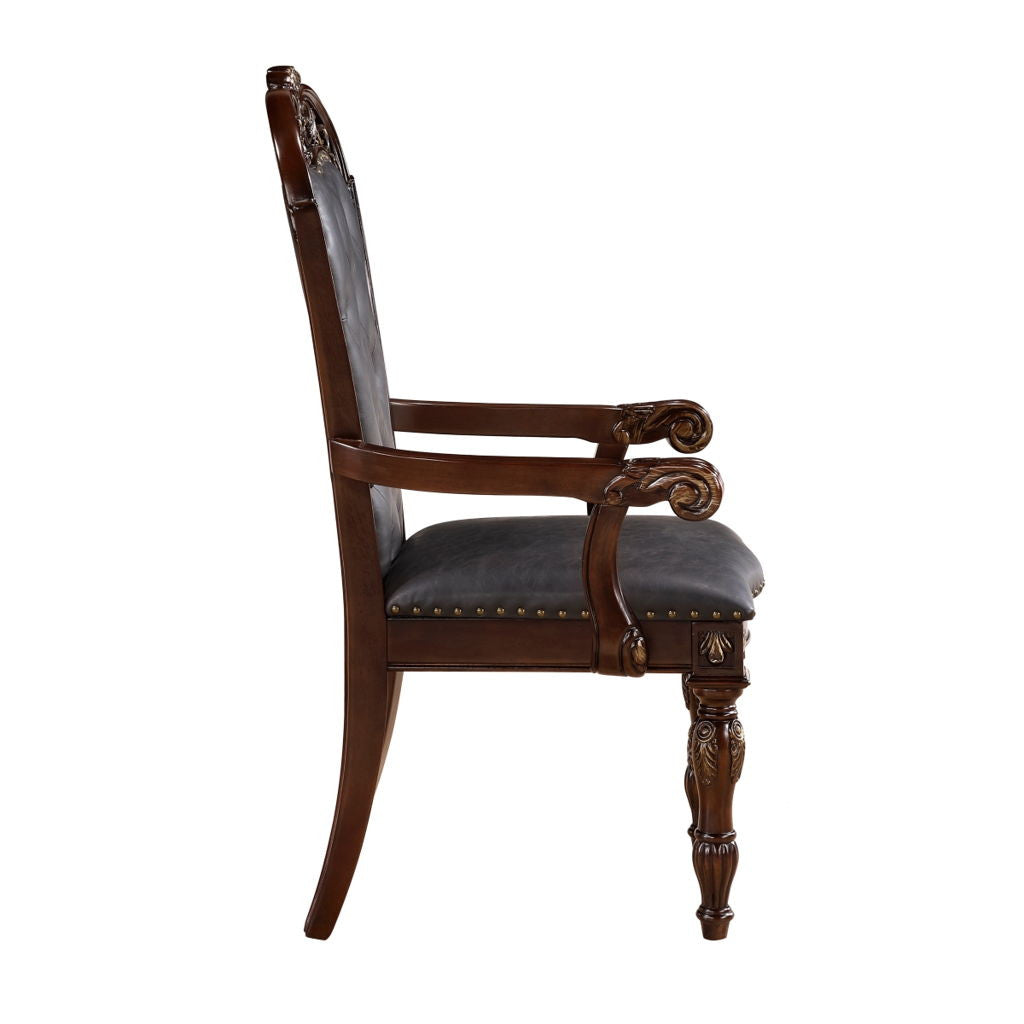 Adelina - Arm Chair (Set of 2) - Cherry