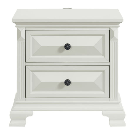 Bridgestone - 2-Drawer Nightstand With USB