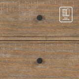 Riverdale - 2 Drawer Nightstand - Dark Brown