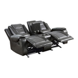 Briscoe - Double Glider Reclining Loveseat With Center Console