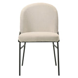 Lark - Side Chair (Set of 2) - White / Black