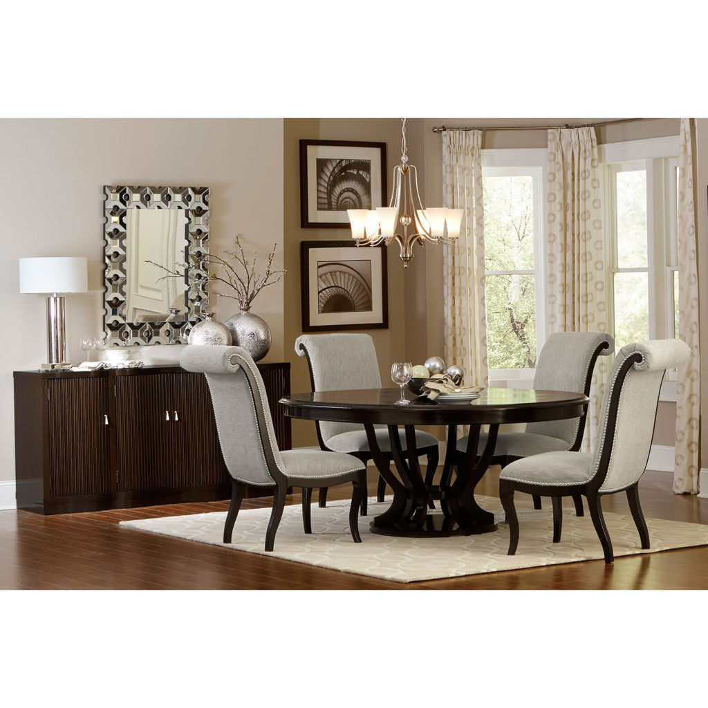 Savion - Side Chair - Gray