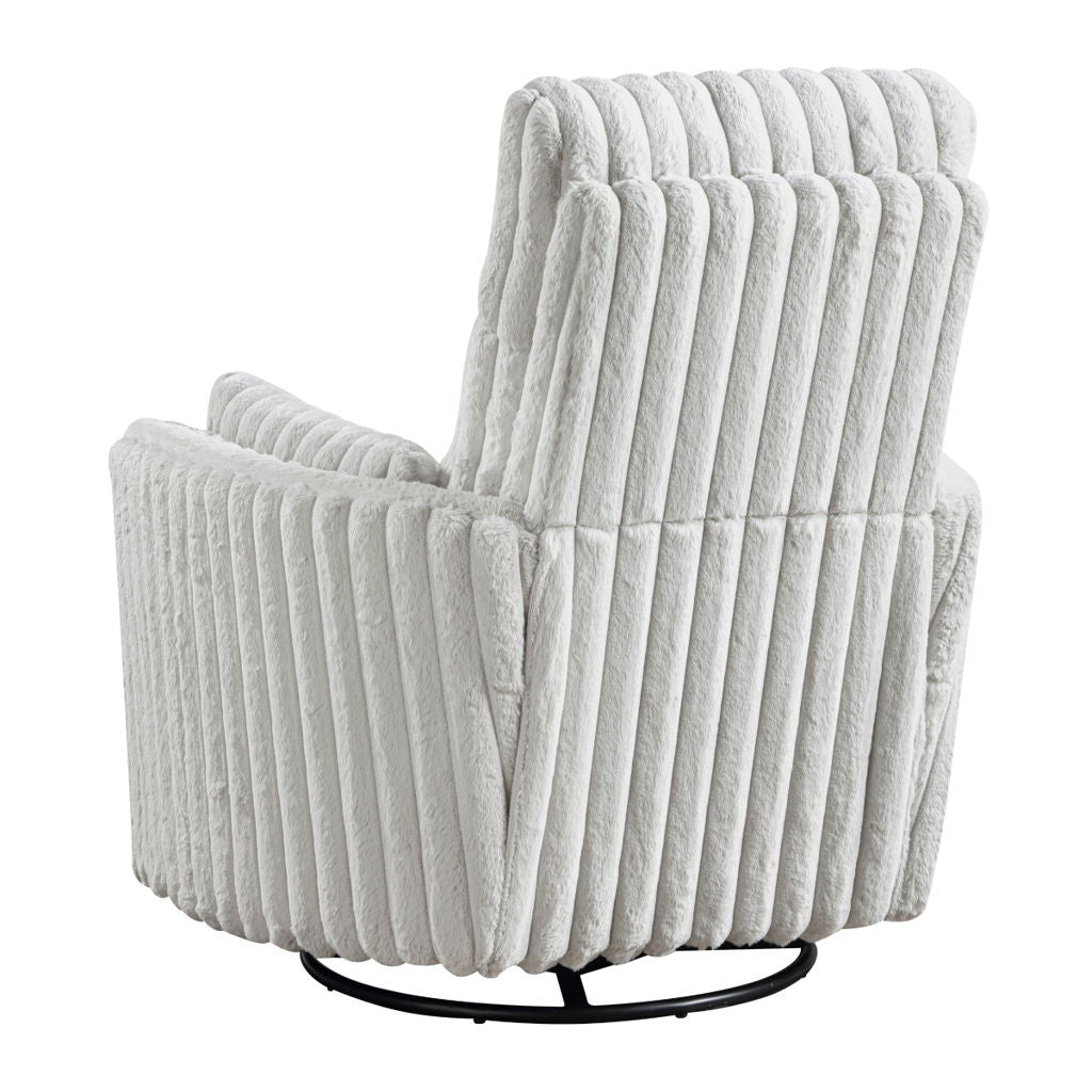 Payton - Swivel Glider Reclining Chair - Gray