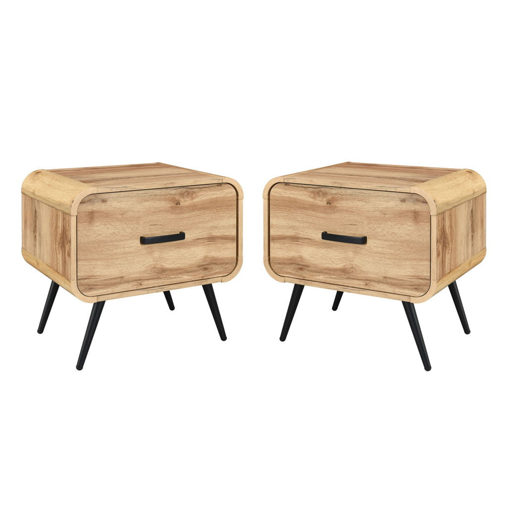 Rowan - One Drawer End Table/Bedside Table